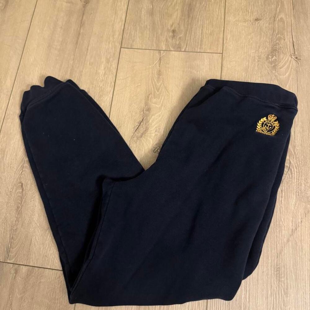 Navy blue ralph lauren sweatpants